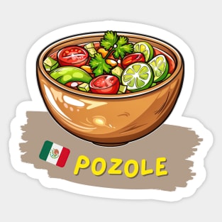Pozole | Traditional Mexican cuisine Sticker